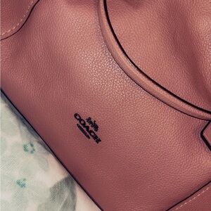 Coach Blush Leather Shoulder Bag